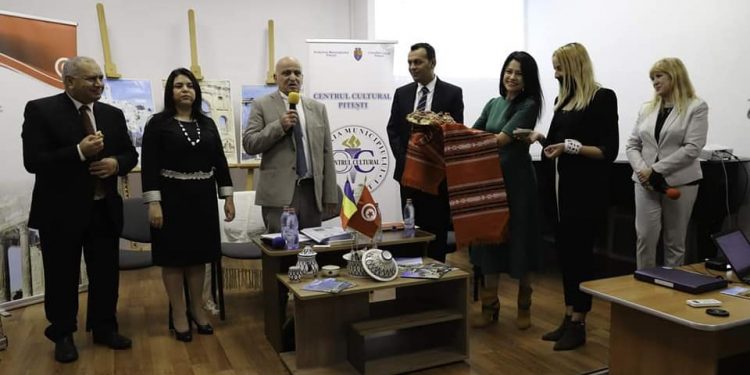 E.S. Raja Jhinaoui Ben Ali, Ambasador Extraordinar și Plenipotențiar al Republicii Tunisia, în vizită la Pitești