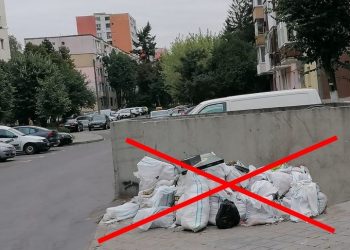 Locul deșeurilor provenite din construcții și demolări nu este la platformele de colectare!