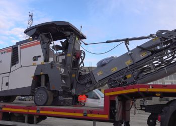 Freză de asfalt de ultimă generație pentru Regia Autonomă Județeană de Drumuri