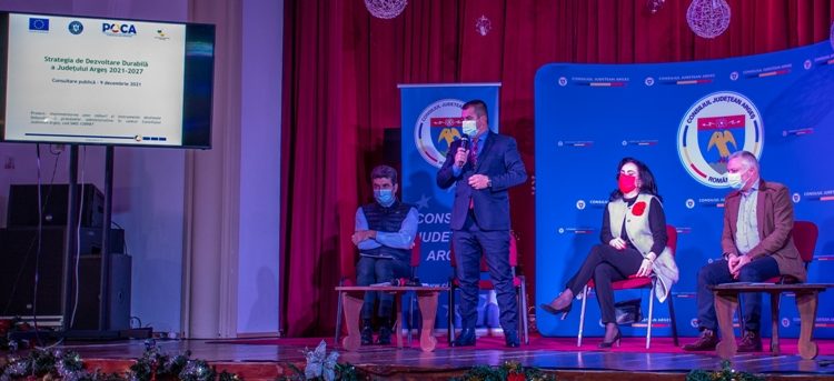 Ședința publică privind Strategia de Dezvoltare Durabilă a Județului Argeș pentru perioada 2021-2027