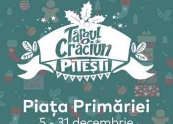Se aprind luminițele festive, la deschiderea Târgului de Crăciun Pitești 2021!