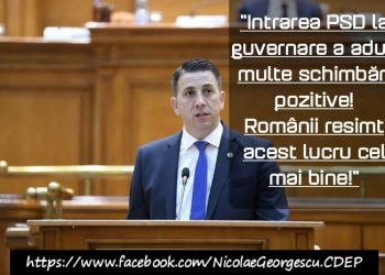 Nicolae Georgescu: „Românii trebuie să trăiască mai bine!”