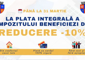 Cine achită impozitele la început de an, primește reducere!