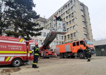 Exercițiu organizat de ISU Argeș la UPU Pitești