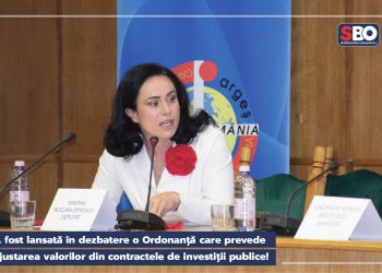 Deputat Simona Bucura-Oprescu: „Ordonanță de Urgență care prevede ajustarea valorilor din contractele de investiții publice”