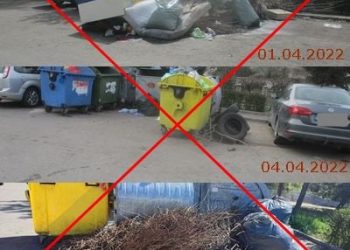 Locul deșeurilor voluminoase/vegetale/provenite din construcții și demolări nu este la platformele de colectare!
