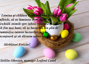 Felicitare – Cătălin Gherzan, manager Lexford Castel