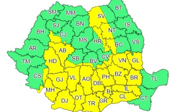 Se anunță din nou furtuni în Argeș!