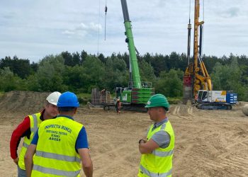 Șantierul autostrăzii Pitești – Sibiu, verificat de ITM Argeș