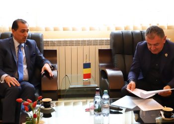 Vizită a ambasadorului Iordaniei la Primăria Municipiului Pitești
