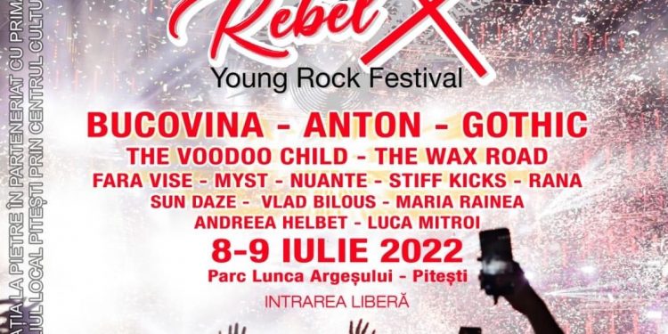 Rock Festival dedicat tinerilor, în iulie, la Pitești!