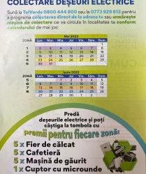 Campanie de colectare a deșeurilor electrice și voluminoase