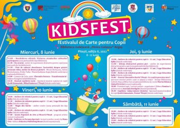 fEstivalul de Carte pentru copii “Kidsfest” la Pitești