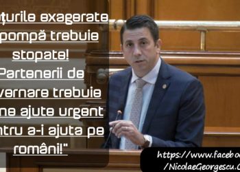 Nicolae Georgescu: Românii nu mai pot suporta prețurile exagerate la carburanți!