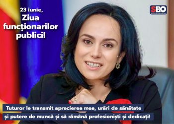 Simona Bucura-Oprescu, mesaj special de Ziua funcționarului public