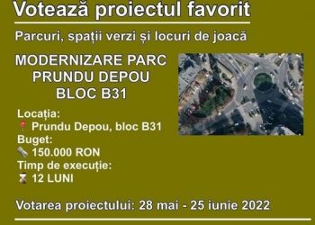 Votați proiectul preferat din cadrul programului Bugetare Participativă Pitești!