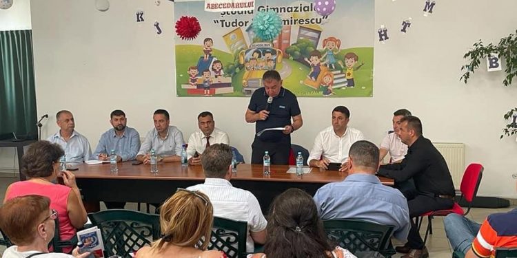 Gentea, întâlnire cu cetățenii din Tudor Vladimirescu