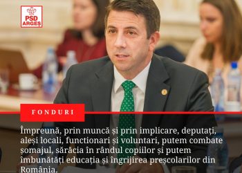 Nicolae Georgescu, deputat PSD de Argeș: Împreună putem îmbunătăți educația și îngrijirea preșcolarilor din România!