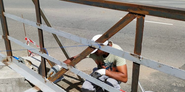 Pasajul pietonal din zona Spitalului Mioveni, aproape gata