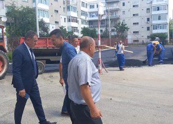 Lucrări la Școala Tudor Arghezi