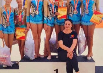 Gimnastele din Pitești s-au întors medaliate de la Cupa Ghimbav din județul Brașov!