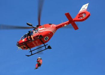 Exercițiu Salvamont spectaculos în Argeș