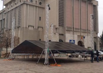 Filarmonica Pitești devine printre puținele instituții de cultură din țară, cu o scenă proprie pentru evenimentele în aer liber