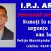 Argeș: Persoană dispărută!