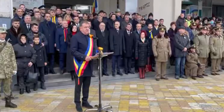 VIDEO/Cristian Gentea, primar al municipiului Pitești – mesaj special de Ziua Națională a României