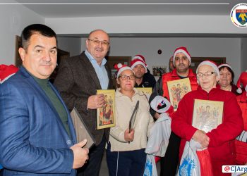 Moș Nicolae a venit la Complexul de 3 Locuințe Protejate Băbana