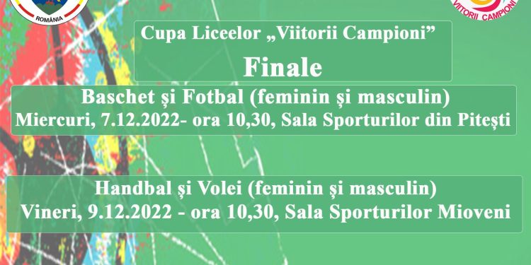 Cupa Liceelor „Viitorii Campioni”- FINALE