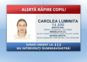 Alertă răpire copil!