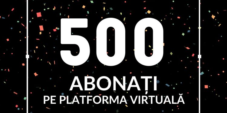 500 de abonați la Scena Virtuală a Filarmonicii Pitești!