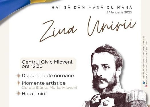 Unirea Principatelor Române, sărbătorită la Mioveni