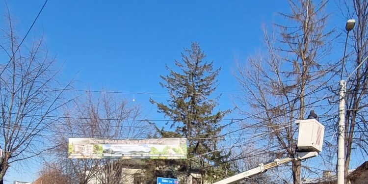 Serviciul Public de Exploatare a Patrimoniului va coordona activitatea de îndepărtare de pe spațiul public a categoriilor de mijloace de publicitate neadmise