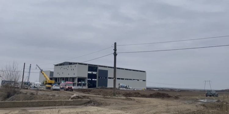 Căteasca: Incident grav la o hala în construcții