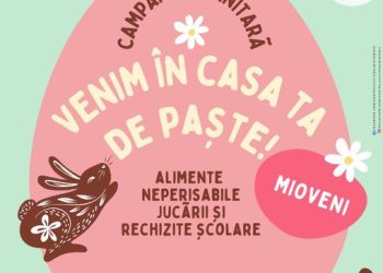 Mioveni: CAMPANIE UMANITARĂ – „Venim în casa ta de Paște”