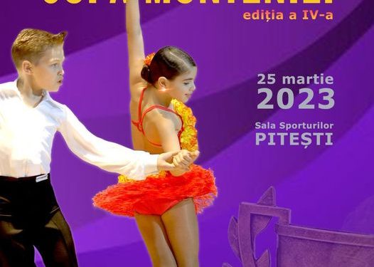 Concursul Național de Dans Sportiv ,,Cupa Munteniei”, ediția a IV-a, la Pitești!
