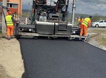 Bascov: Lucrările pe străzile Pleașa și Fermei se apropie de finalizare