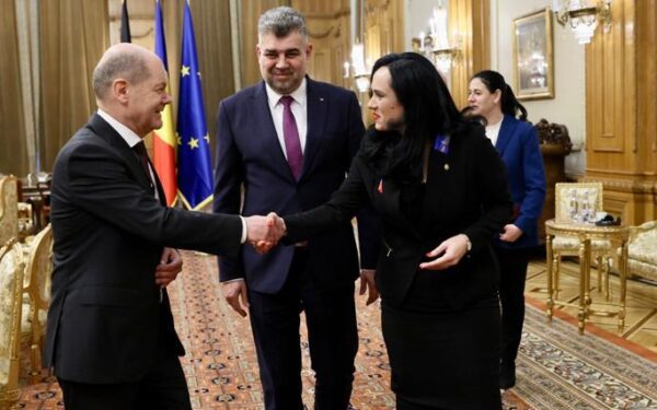 Deputatul PSD de Argeș Simona Bucura-Oprescu s-a întâlnit cu cancelarul social-democrat al Germaniei, Olaf Scholz