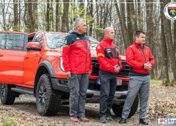 Autoutilitară nouă la Salvamont Argeș!