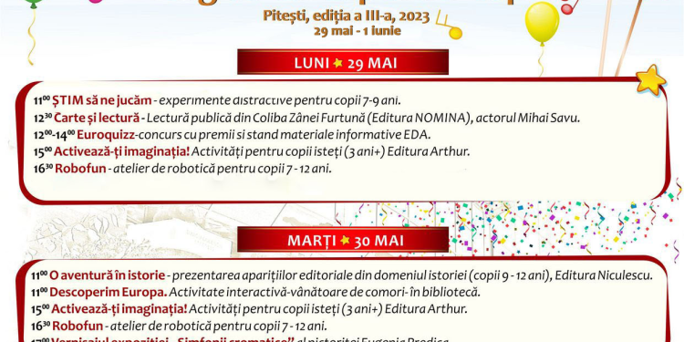 De 1 Iunie, copiii sunt sărbătoriți cu drag și voioșie bună
