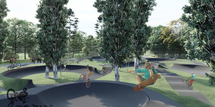 Parcul „Lunca Argeșului” va avea un nou punct de atracție: zona Pump Track!