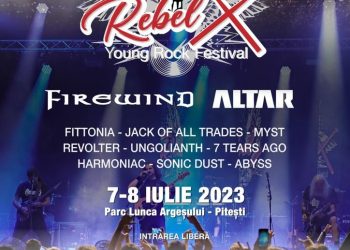 Rebel X Young Rock Festival, ediția a II-a: festivalul tinerilor pasionați de muzica rock, la Pitești!