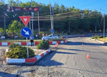 Lucrări la infrastructura din Mioveni