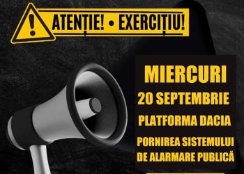 ATENȚIE! Exercițiu de protecție civilă la Uzina Dacia!