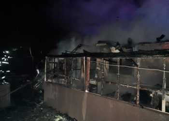 Incendiu devastator la Stolnici