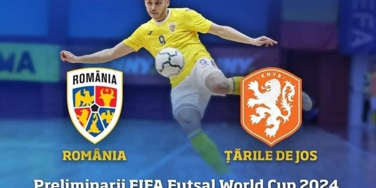 Naționala de fotbal în sală a României va juca, la Pitești Arena, partida cu Țările de jos, din Elite Round-ul calificărilor pentru Cupa Mondială!