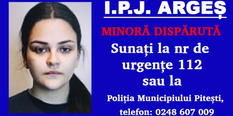 Minoră dispărută!