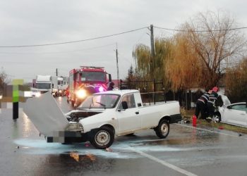 Accident la Mioveni